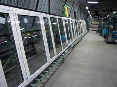 Процесс производства металлопластиковых окон