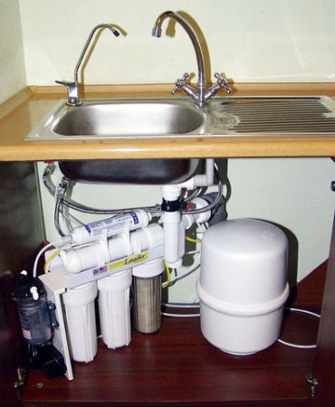 Самостоятельная установка фильтра для воды 