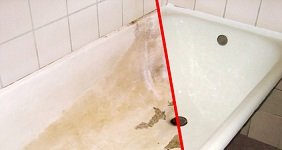 Советы по восстановлению эмали на старой ванне