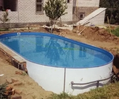 Строительство уличных бассейнов для дачи