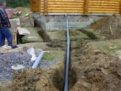 Как происходит монтаж канализации на даче