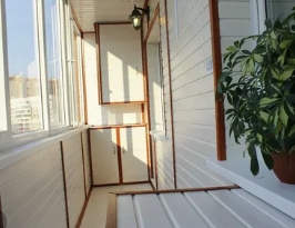 Доступная обшивка для балкона