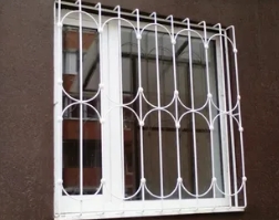 Решетки на металлопластиковые окна и сфера их применения
